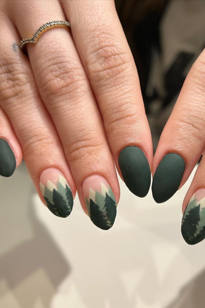Pine Cone Patterns Nails