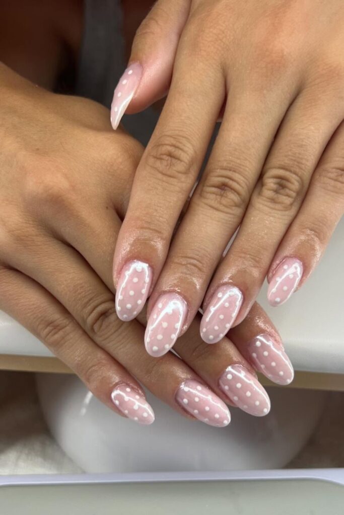 Polka Dot Fun Nails