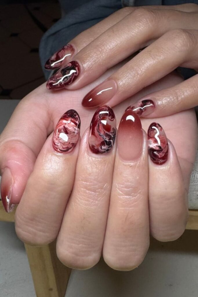 Chinese New Year Nails