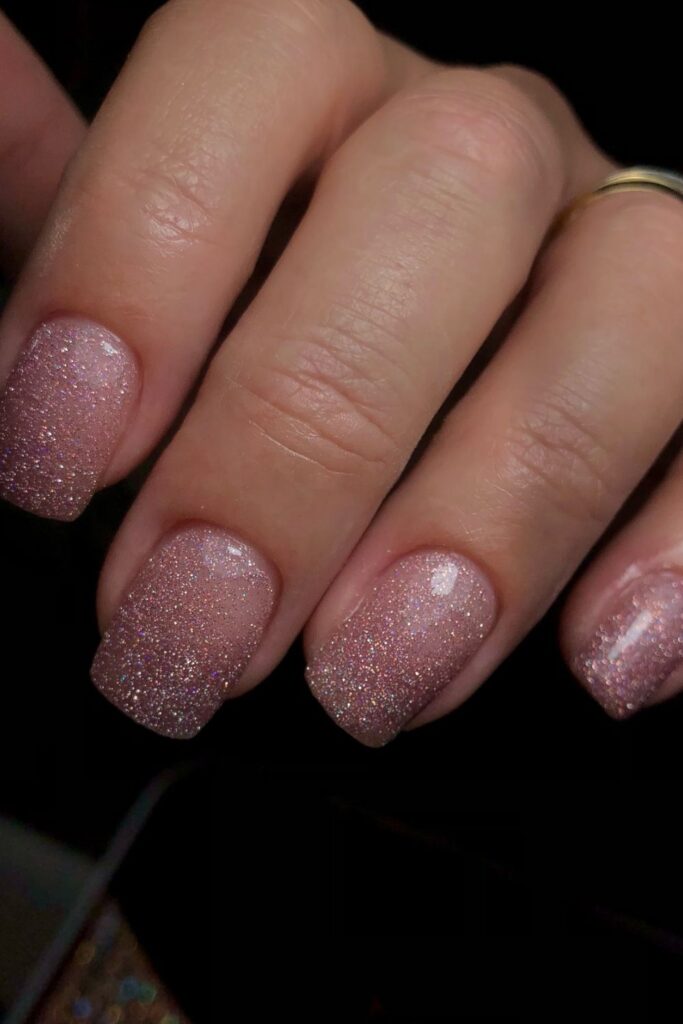 Sparkling Fairy Dust Nails