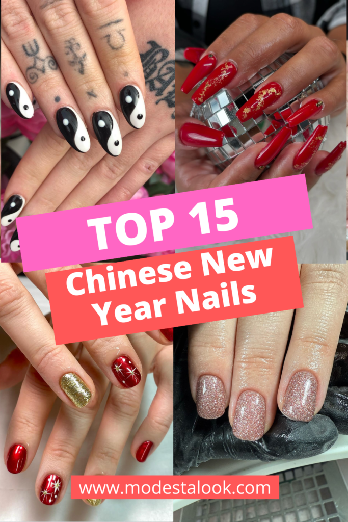Chinese New Year Nails