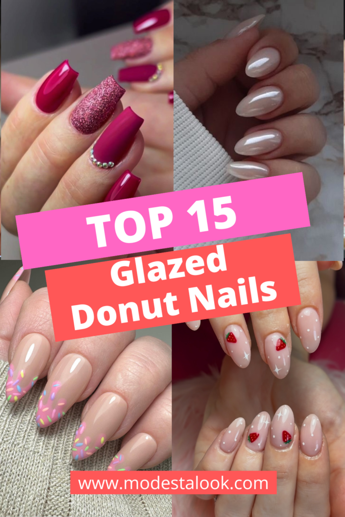 Top 15 Glazed Donut Nails