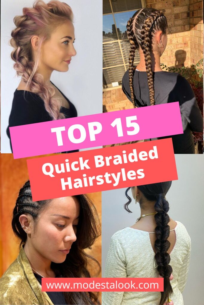 Top 15 Quick Braided Hairstyles