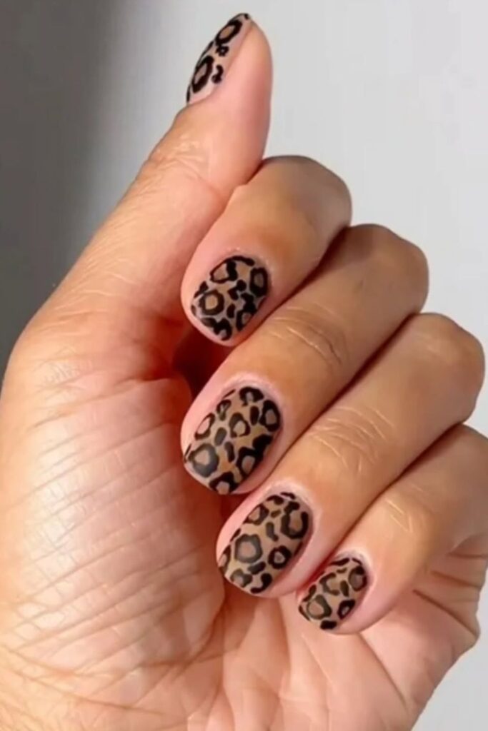 Whimsical Animal Prints Nails