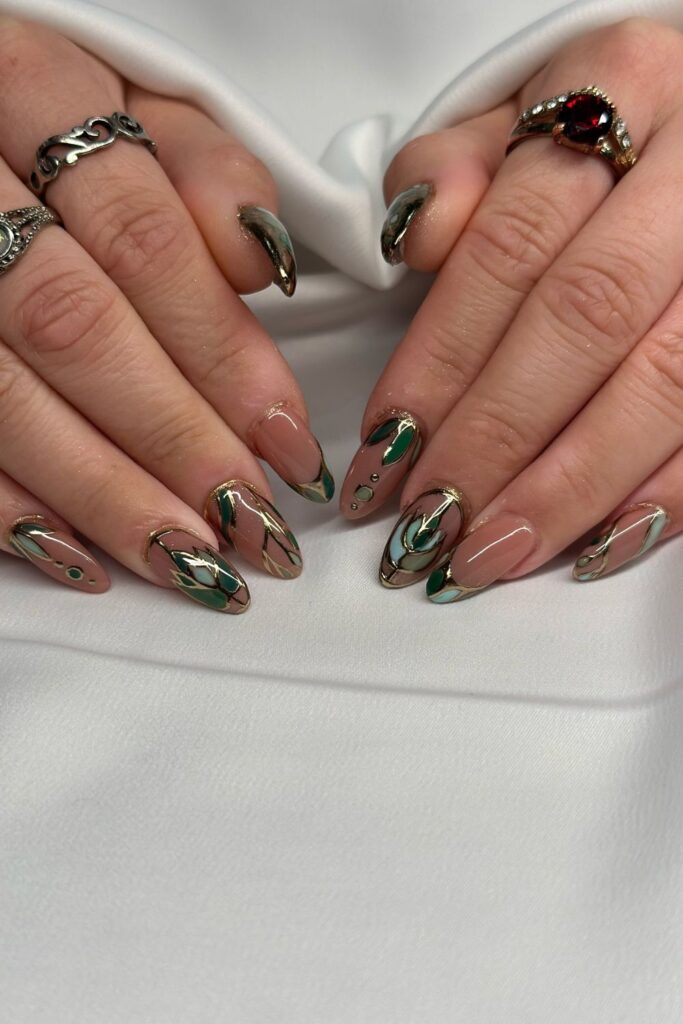 Whimsical Patterns Nails