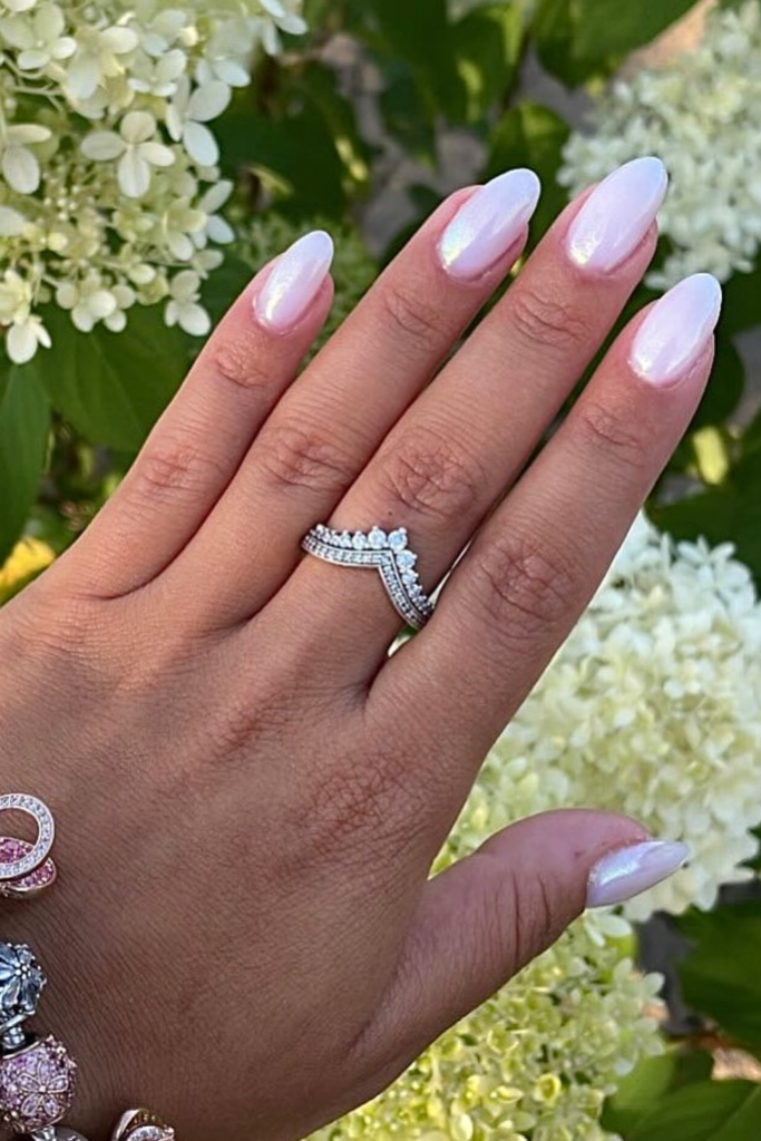 White Icing Donut Nails