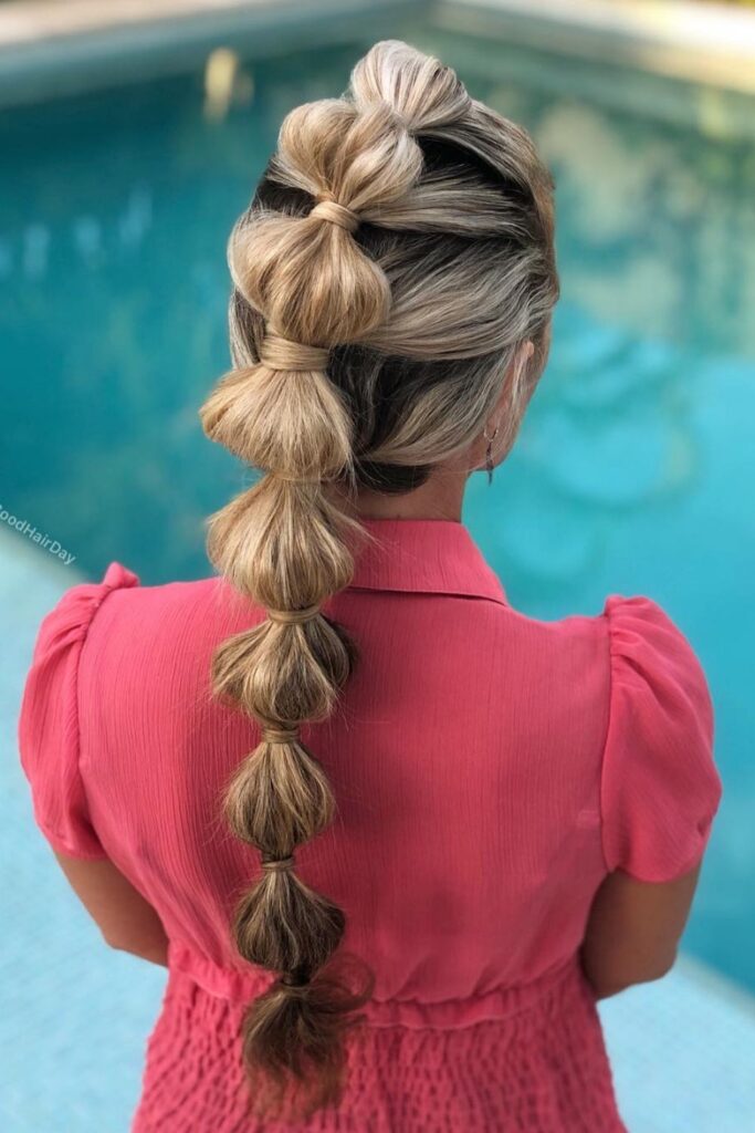 Bubble Ponytail