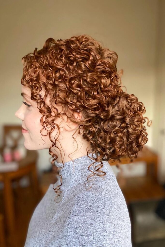 Curly Bun