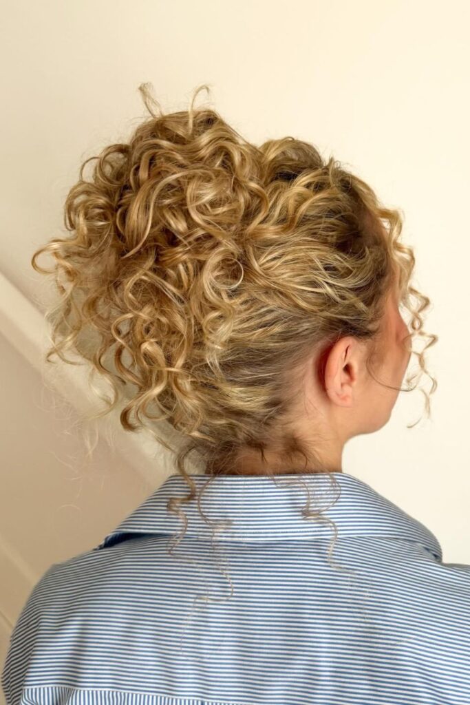Curly Updo