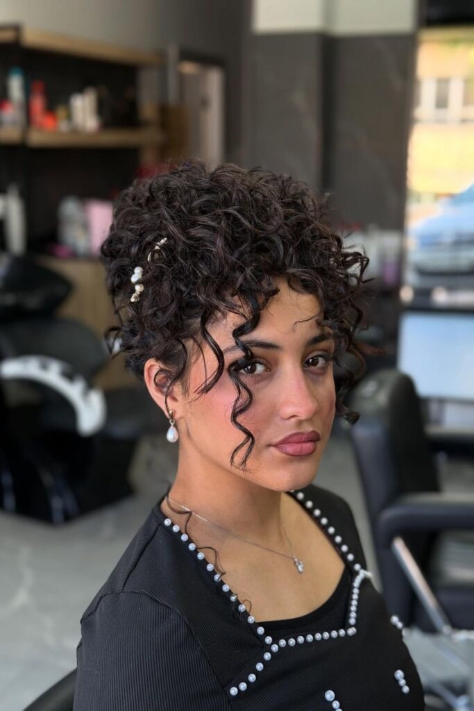 Curly Updo