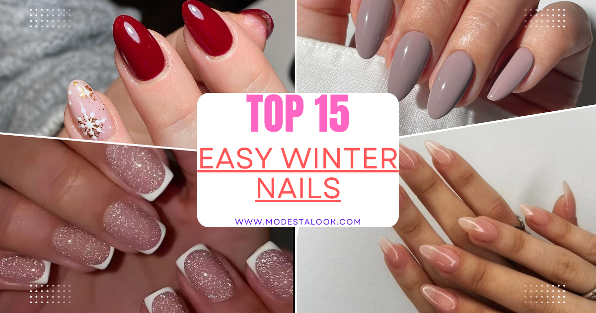 Easy Winter Nails