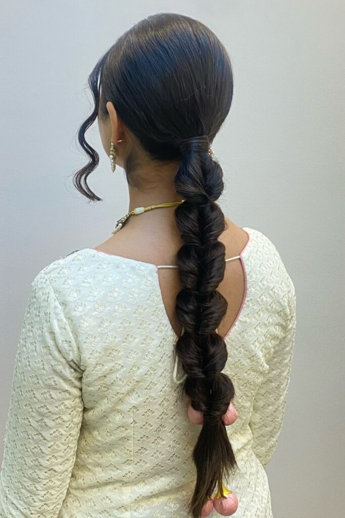 Fishtail Braid Ponytail