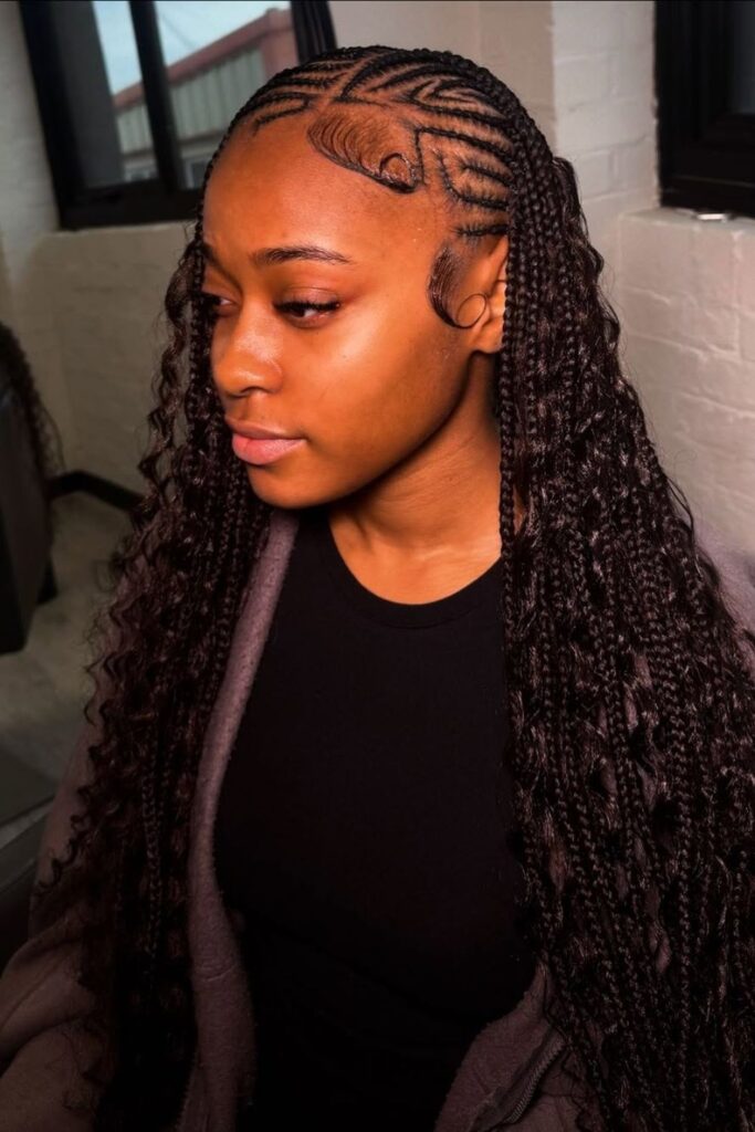Full Head Fulani Braids