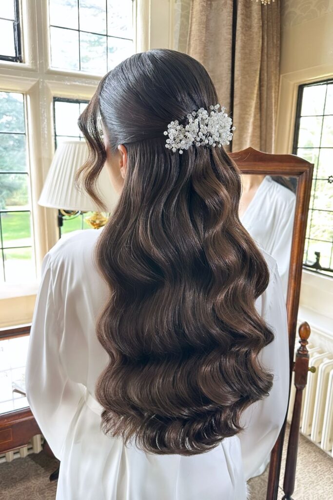 Half-Up Half-Down with Headband