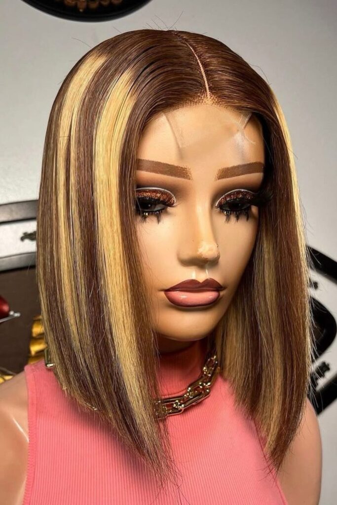Highlighted Wig