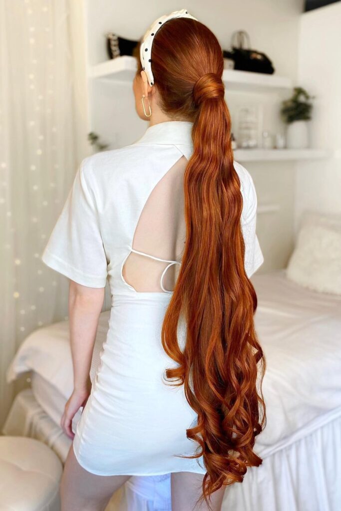 Low Ponytail with Headband
