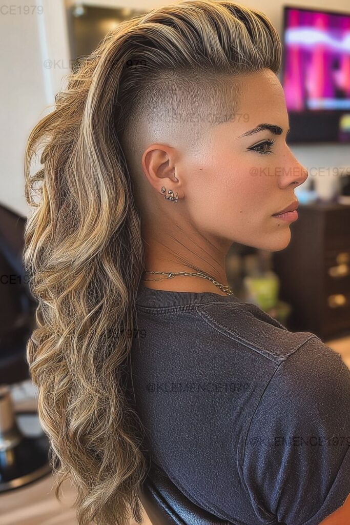 Mohawk with Tapered Sides