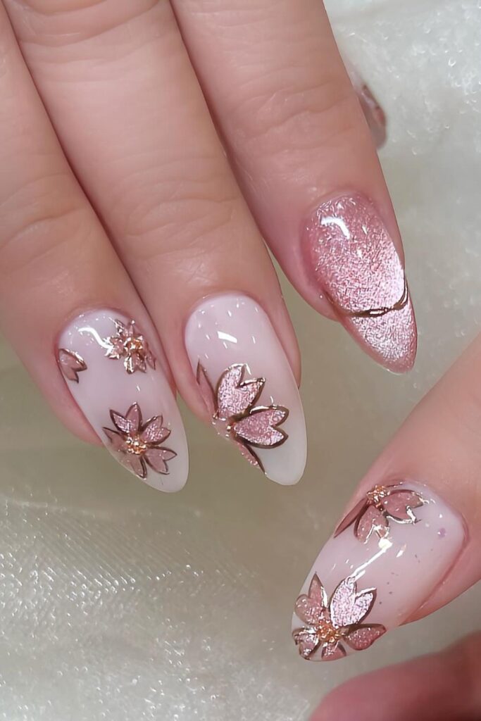 Ombre Pink Chrome