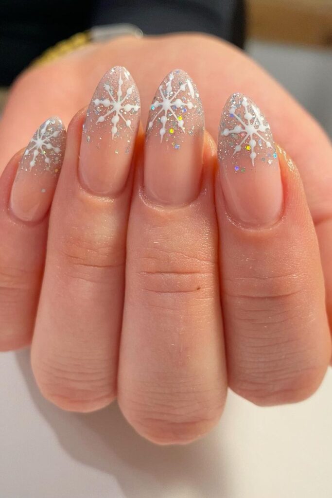 Pastel Winter Nails