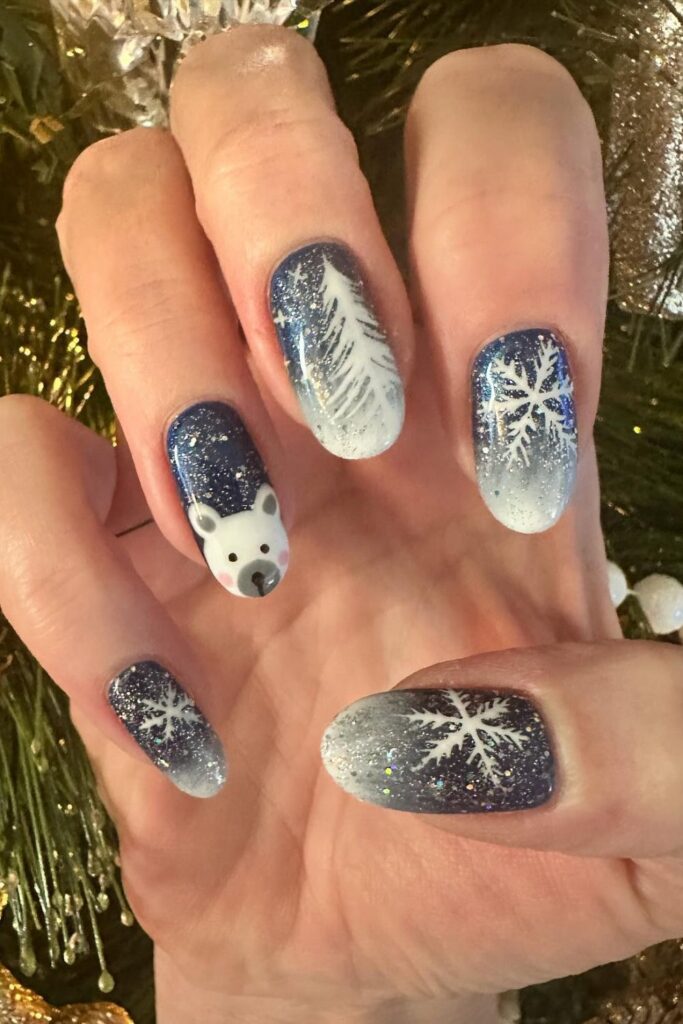 Polar Bear Nails