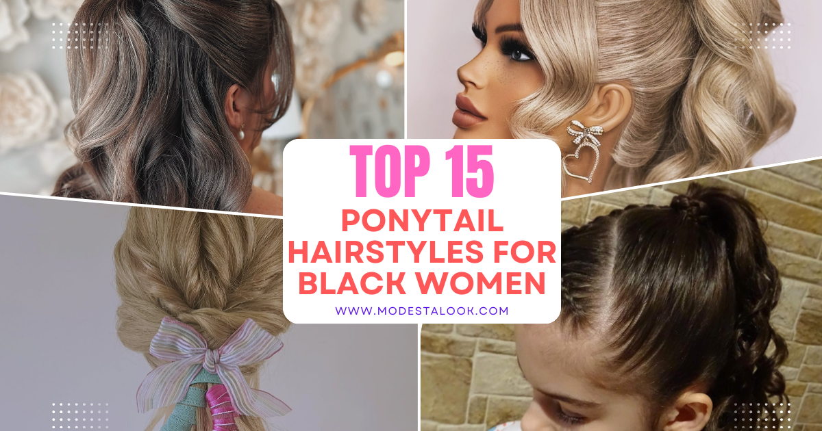 Ponytail Hairstyles for Black Women