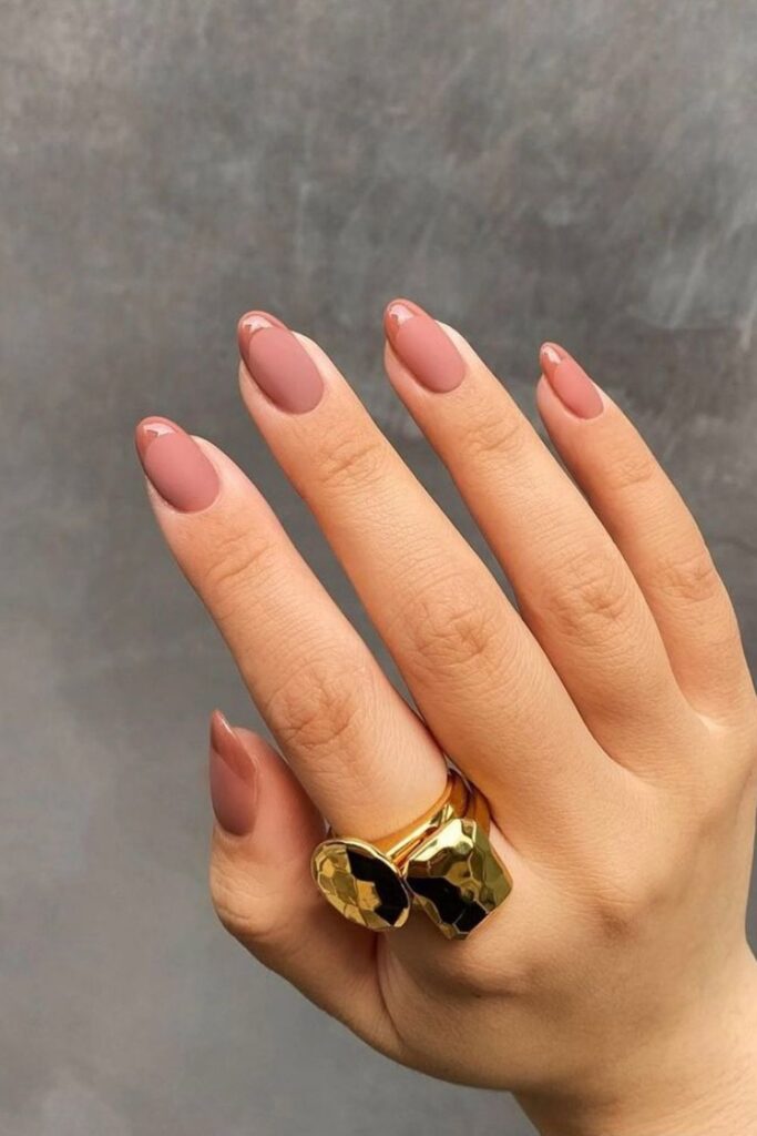Simple Matte Nails