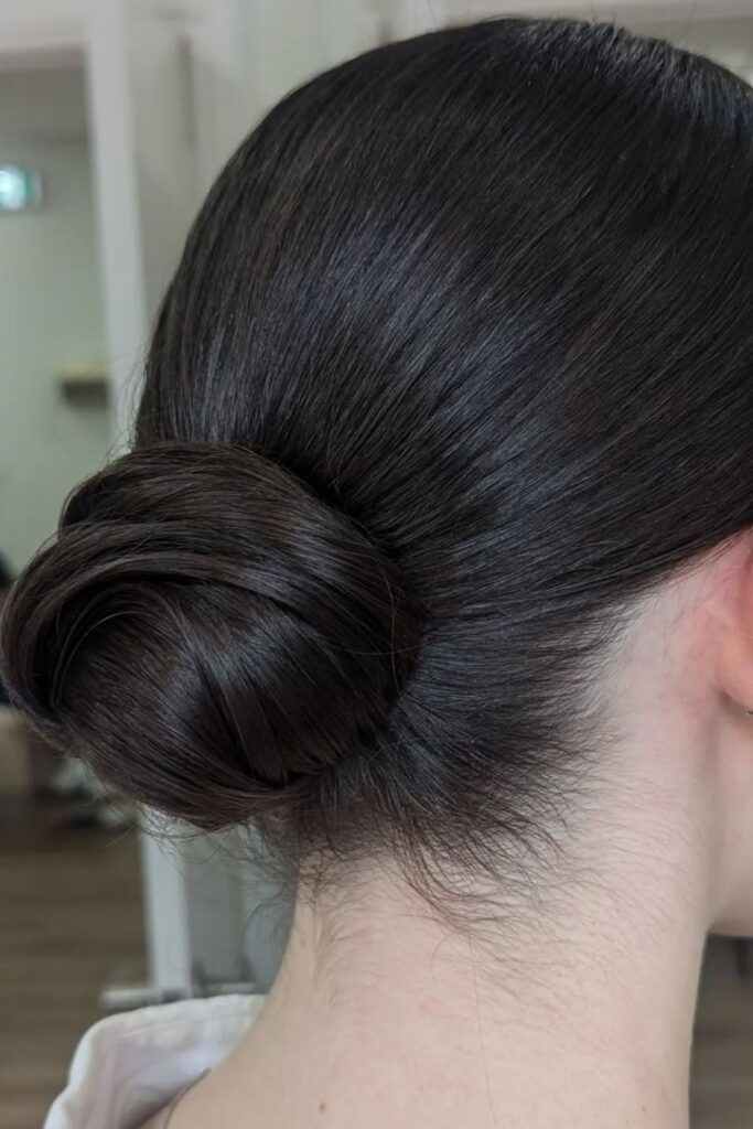 Sleek Low Bun