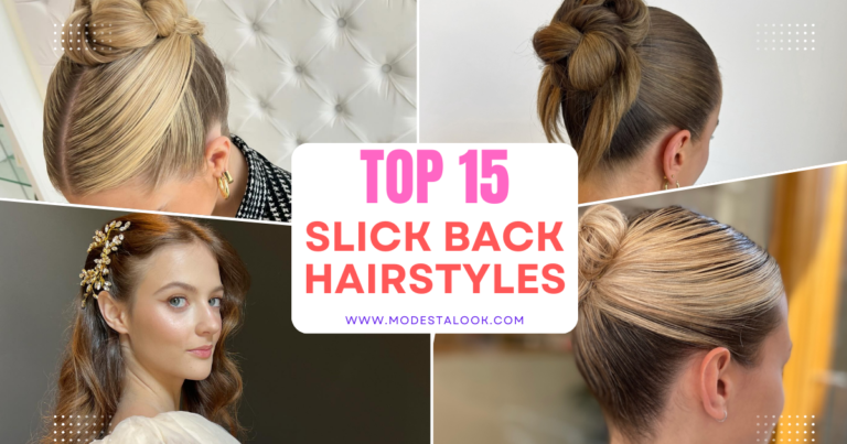 Slick Back Hairstyles