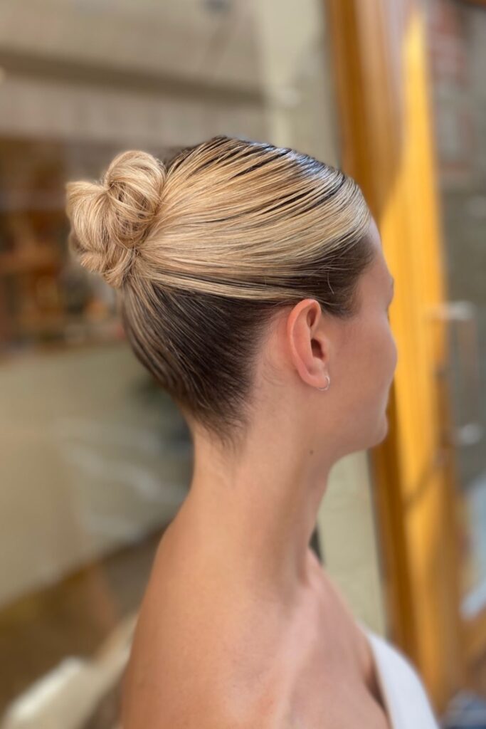 Slick Back Updo