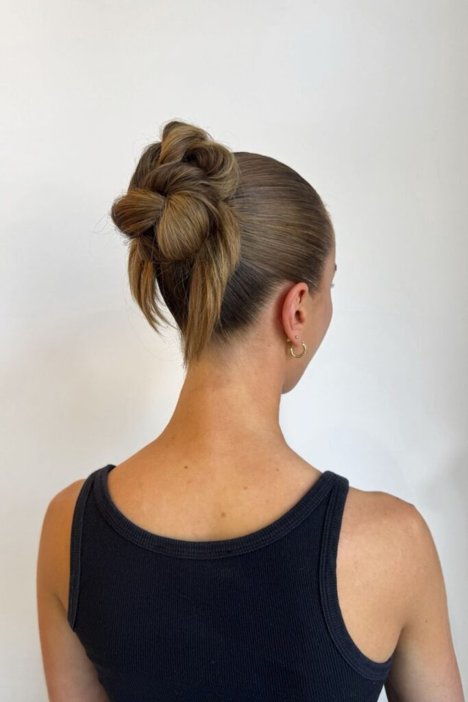 Slick Back with Braided Accents