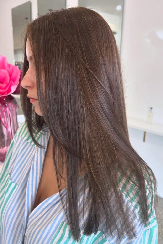 Straight Sleek Hair with Headband