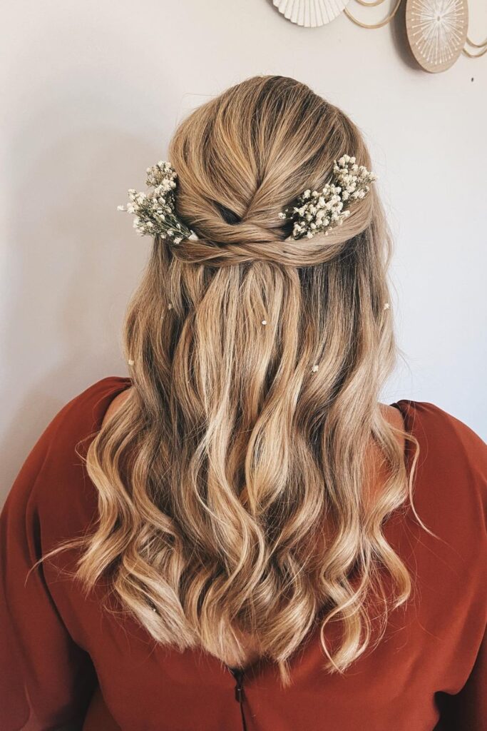 Twisted Half-Up with Headband