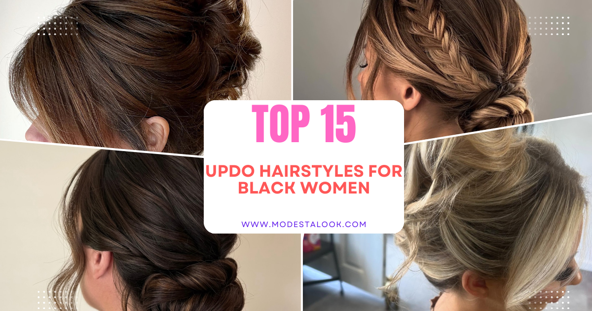 Updo Hairstyles for Black Women