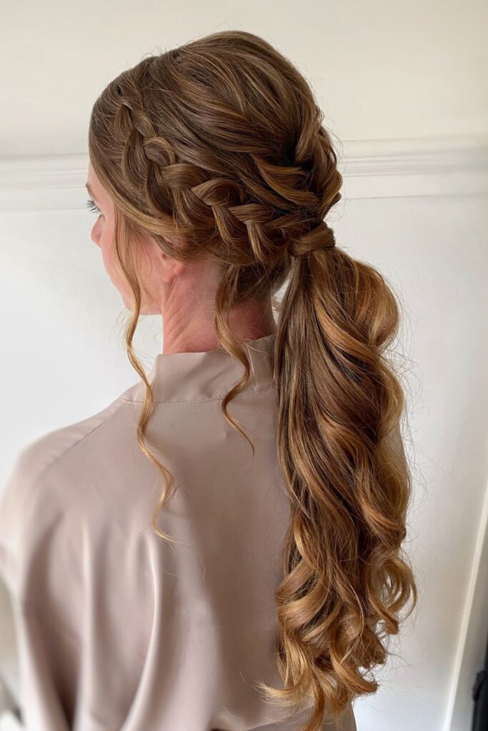  Braided Ponytail