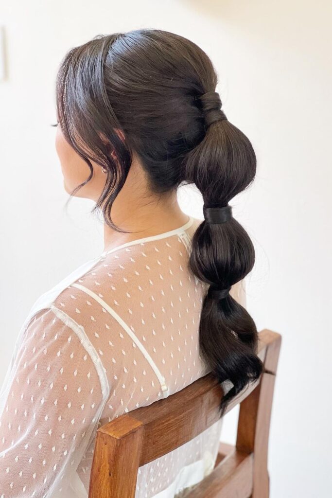  Bubble Ponytail