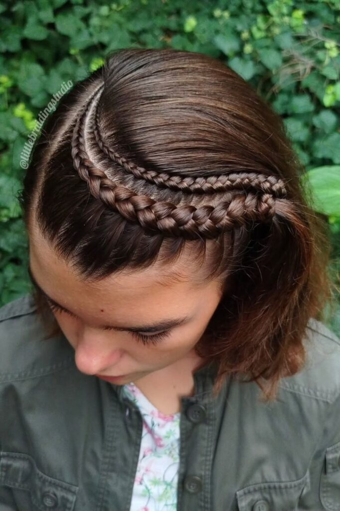 Creative Pattern Cornrows