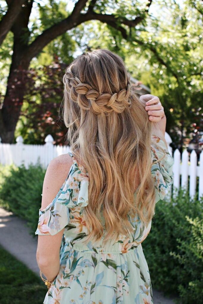  Half-Up Braid