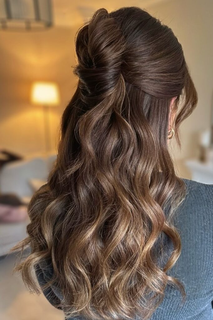 Half-Up Half-Down Twist