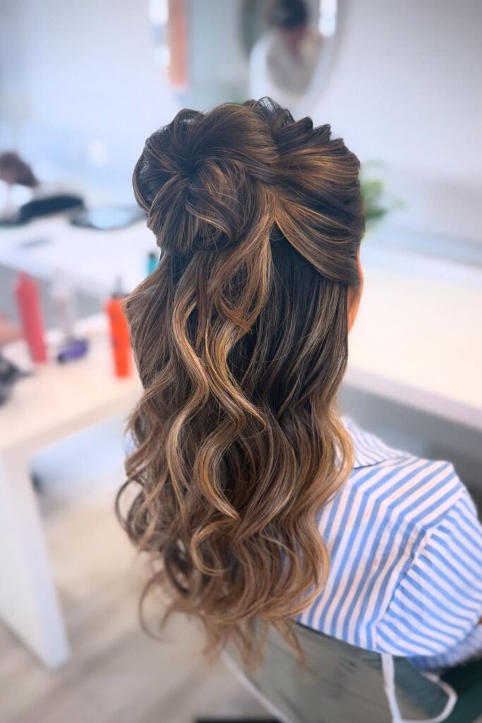 Half-Up Top Knot