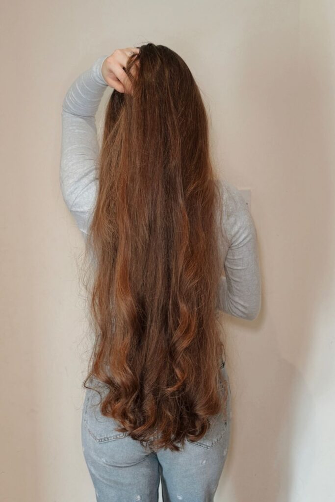 Loose Curls with Hair Accessories