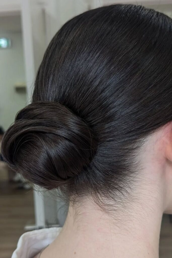 Sleek Low Bun