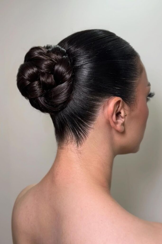 Sleek Low Bun