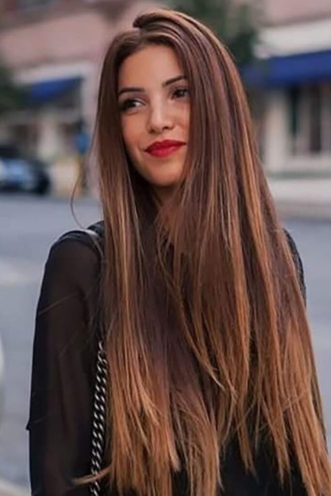 Sleek Straight Hair