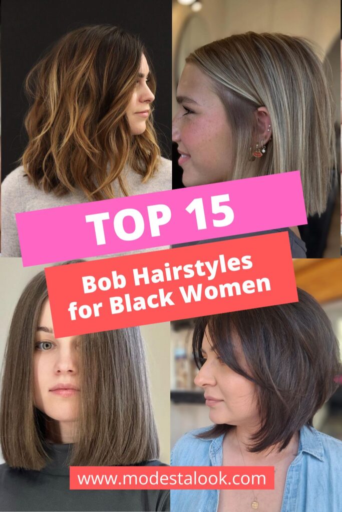 Top 15 Bob Hairstyles for Black Women