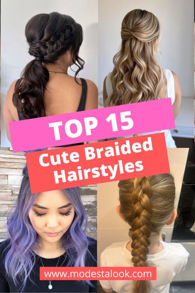 Top 15 Cute Braided Hairstyles