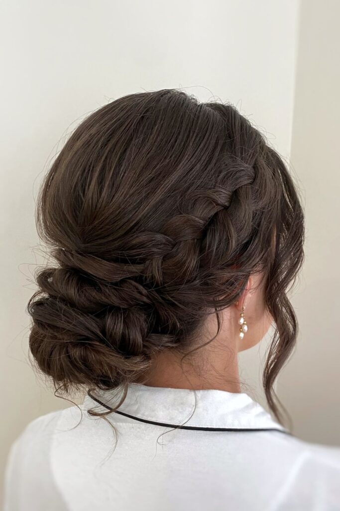 Twisted Low Updo