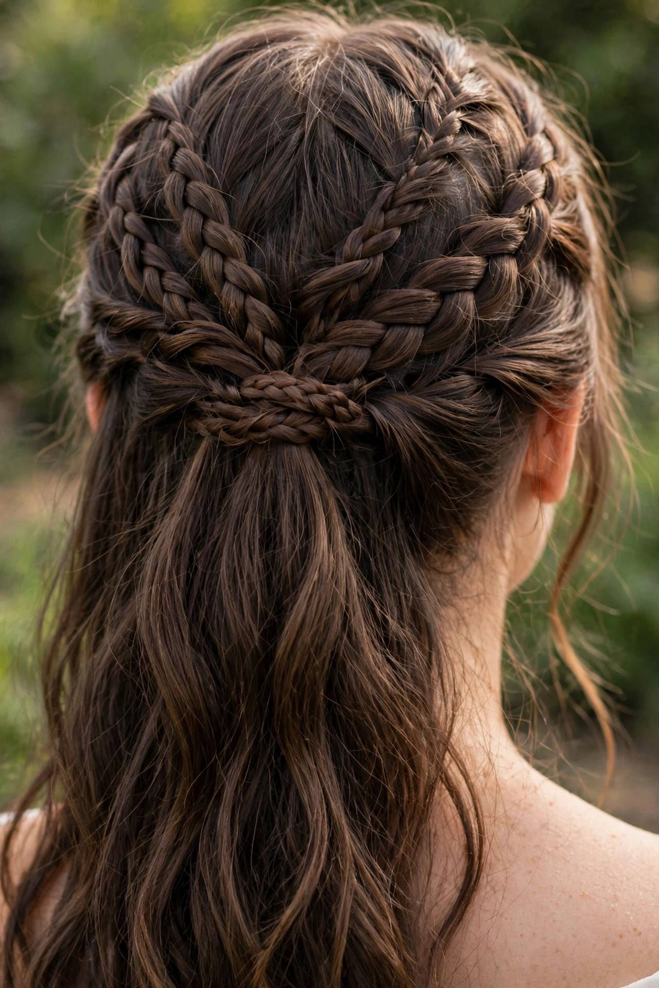half up half down hairstyles